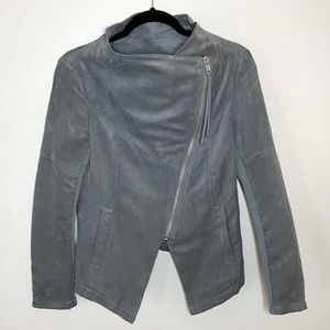 Grey Suede Jacket
